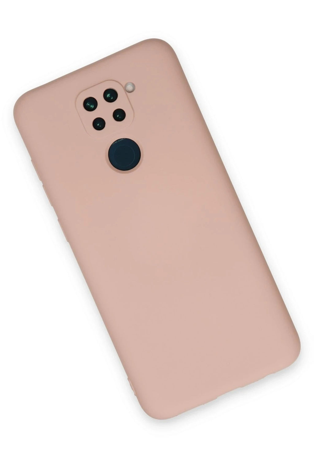 Mey İthalat® Redmi Note 9 Kılıf Nano içi Kadife Silikon - Pudra
