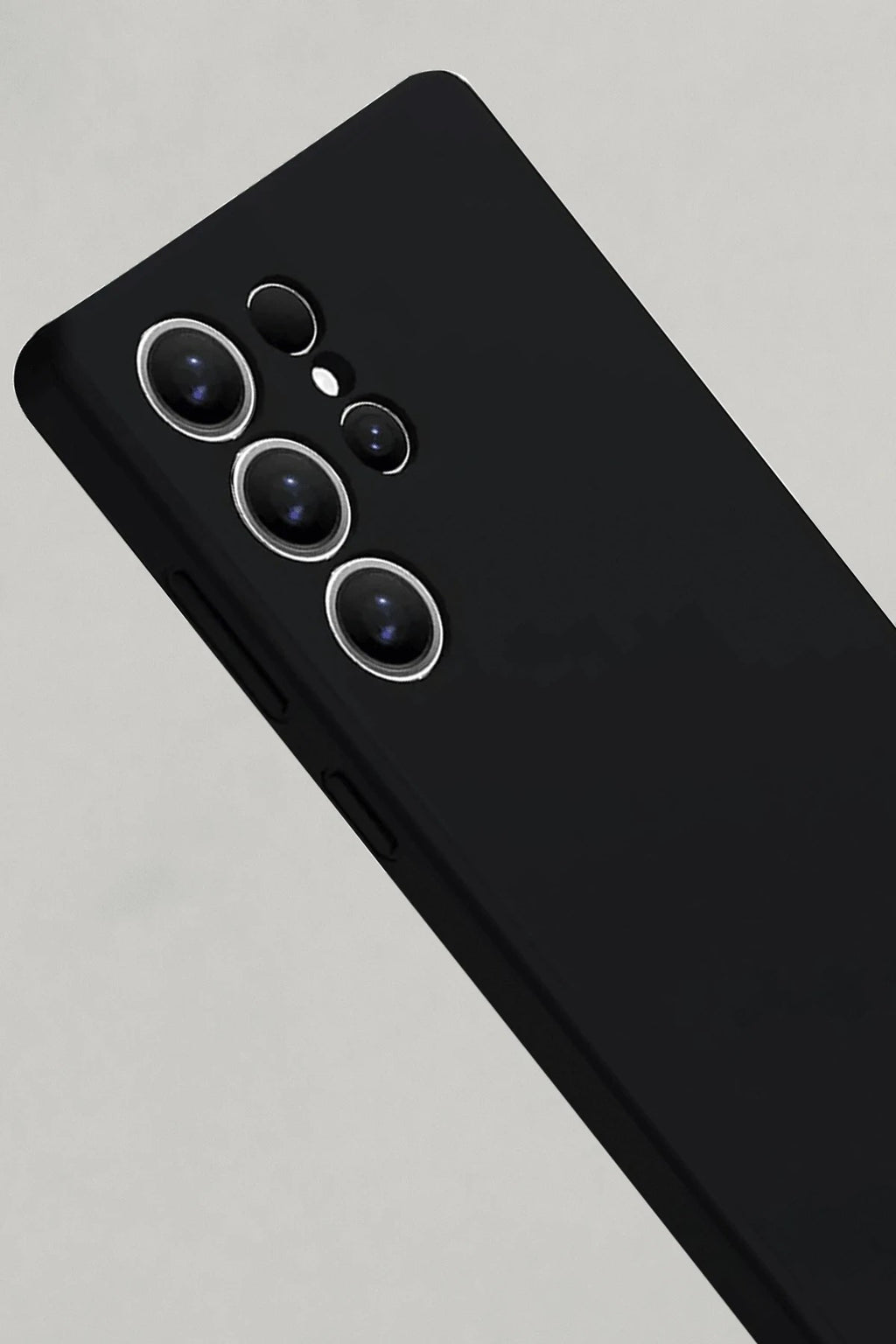 Mey İthalat® Samsung Galaxy S25 Ultra Kılıf Nano içi Kadife Silikon - Siyah