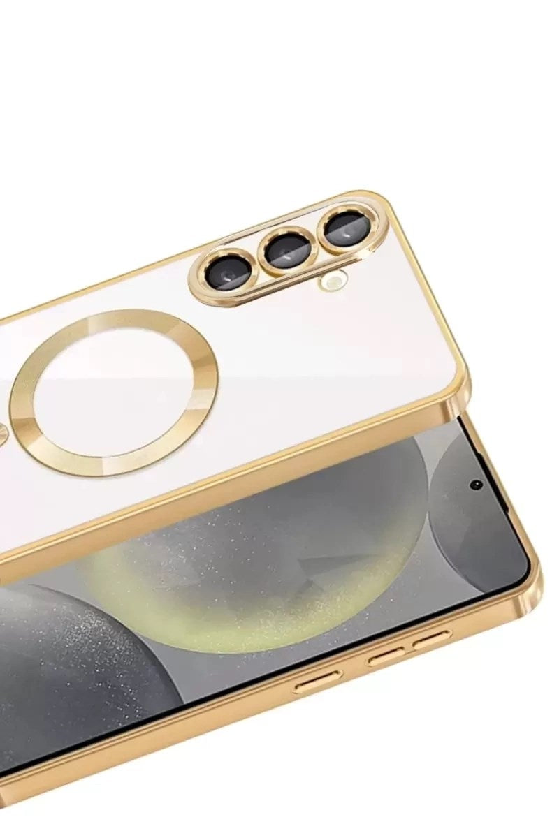 Mey İthalat® Samsung Galaxy A37 5G Kross Magneticsafe Kapak - Gold