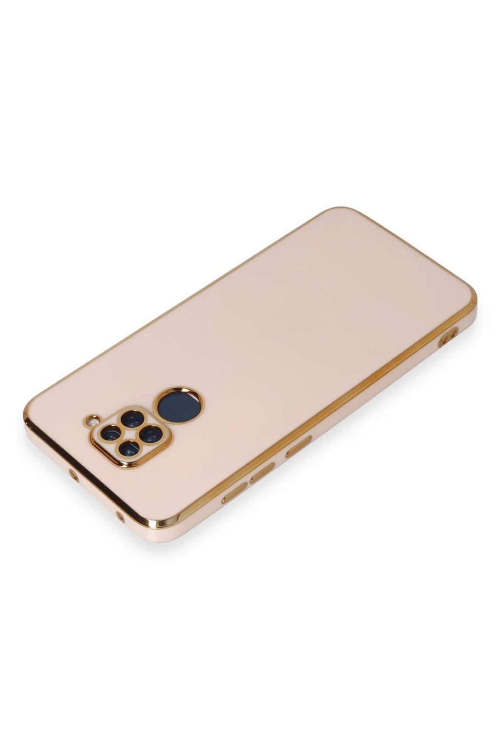 Mey İthalat® Redmi Note 9 Kılıf Volet Silikon - Pembe