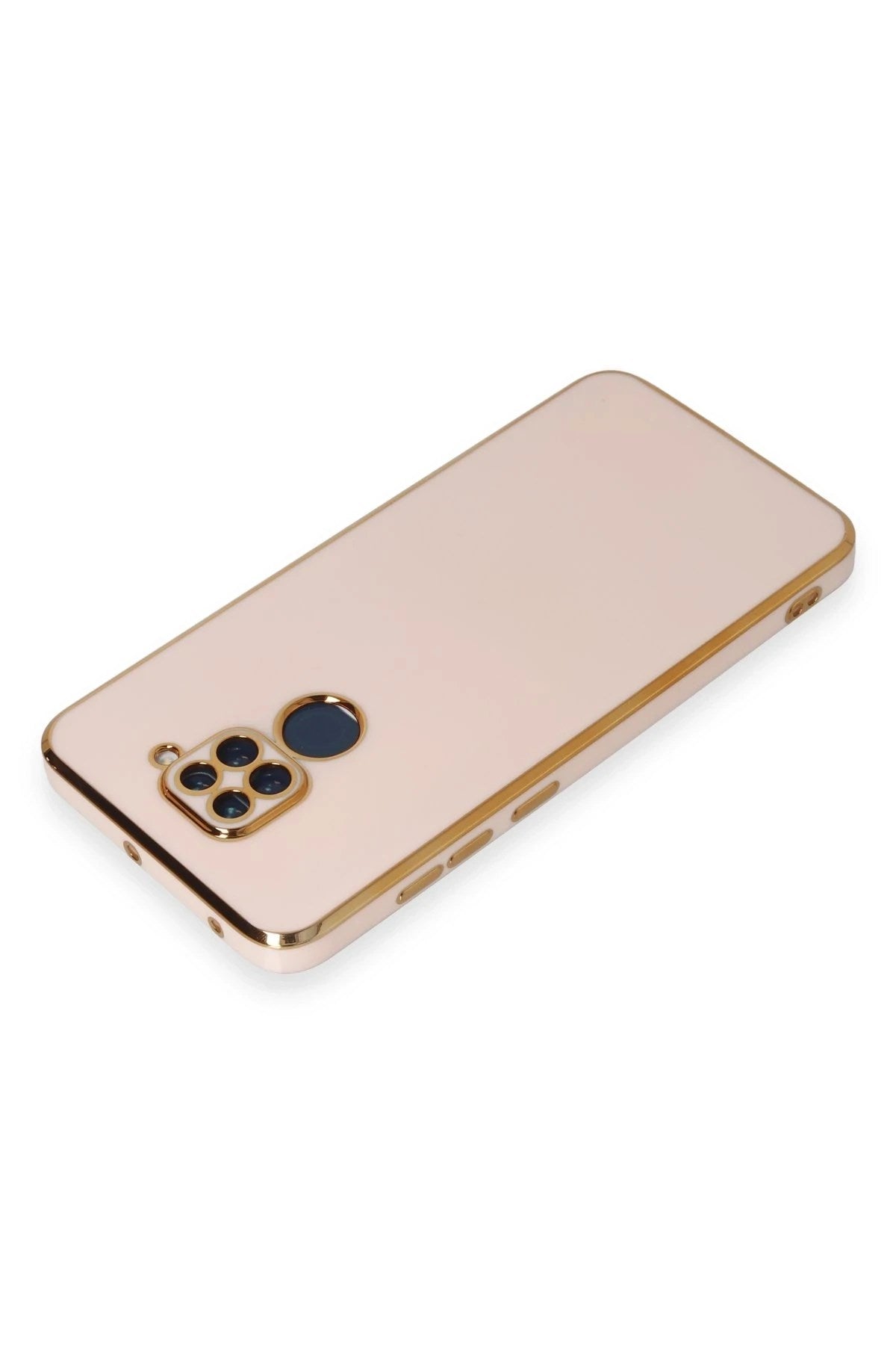 Mey İthalat® Redmi Note 9 Kılıf Volet Silikon - Pembe