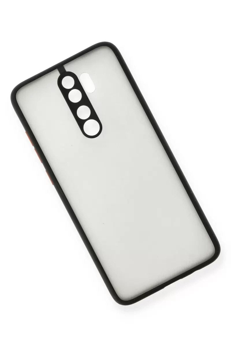 Mey İthalat® Redmi Note 8 Pro Kılıf Montreal Silikon Kapak - Siyah