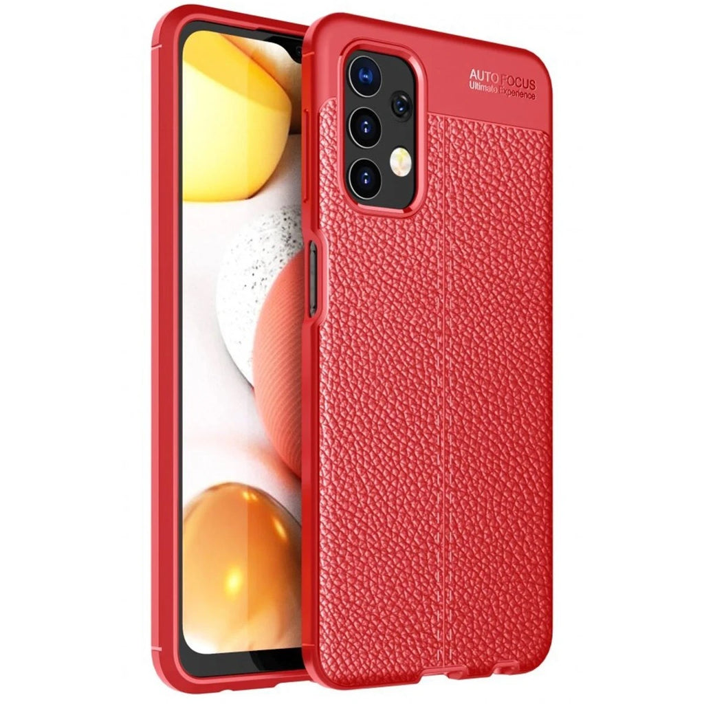 Mey İthalat® Samsung Galaxy A13 4G Kılıf Auto Focus Kapak - Kırmızı