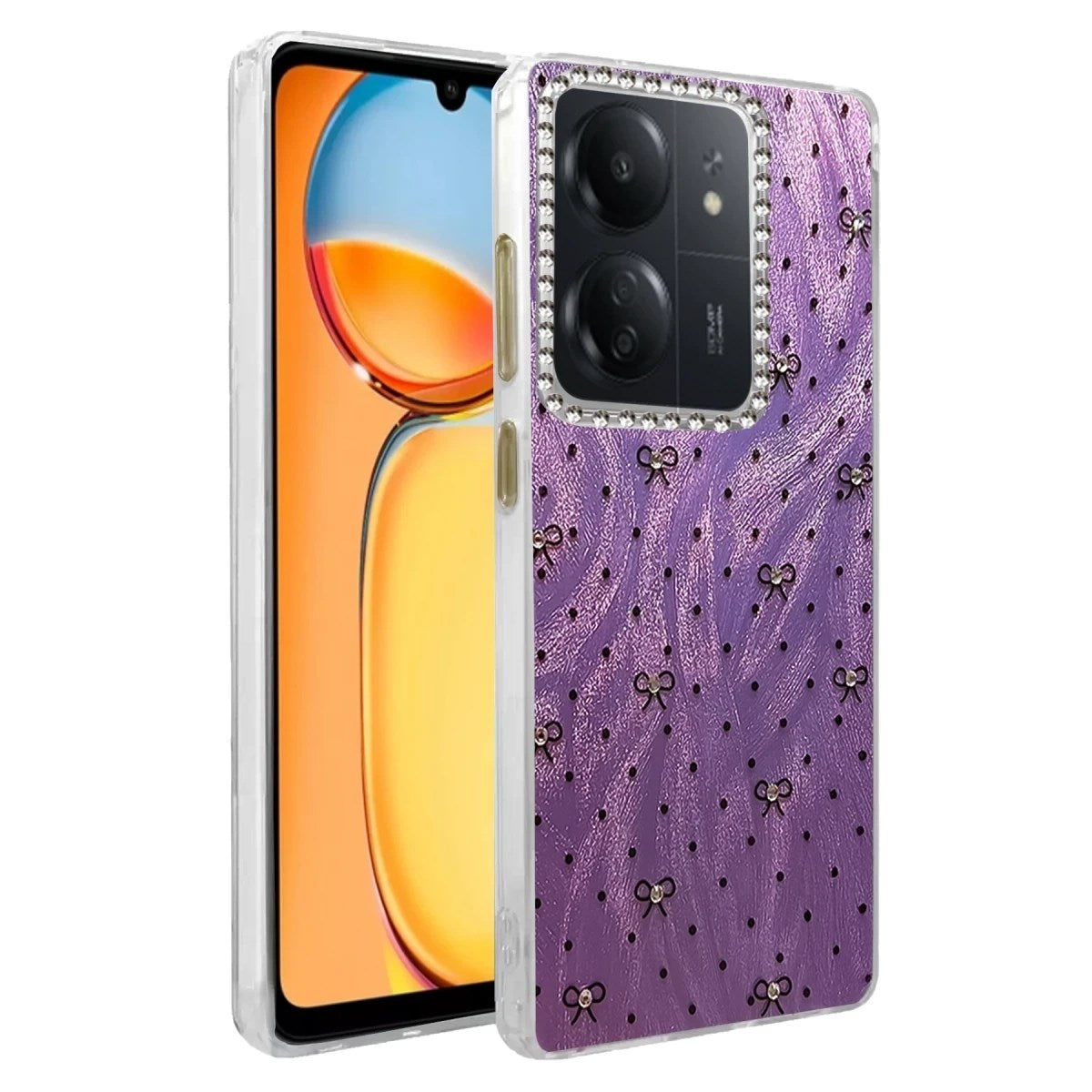 Mey İthalat® Redmi 13C Kılıf Blade Aynalı Desenli Kapak - Desen 2