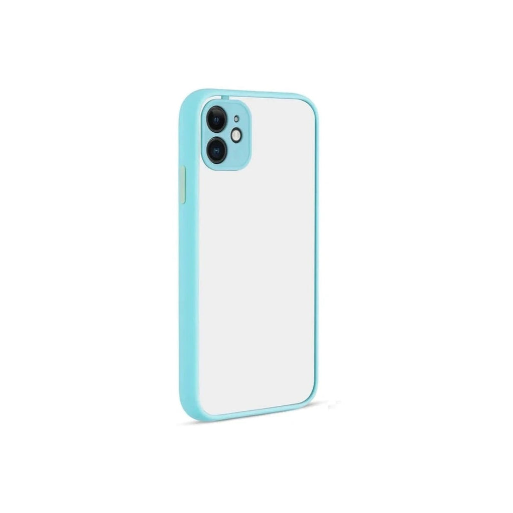 Mey İthalat® iPhone 12 Kılıf Montreal Silikon Kapak - Turkuaz
