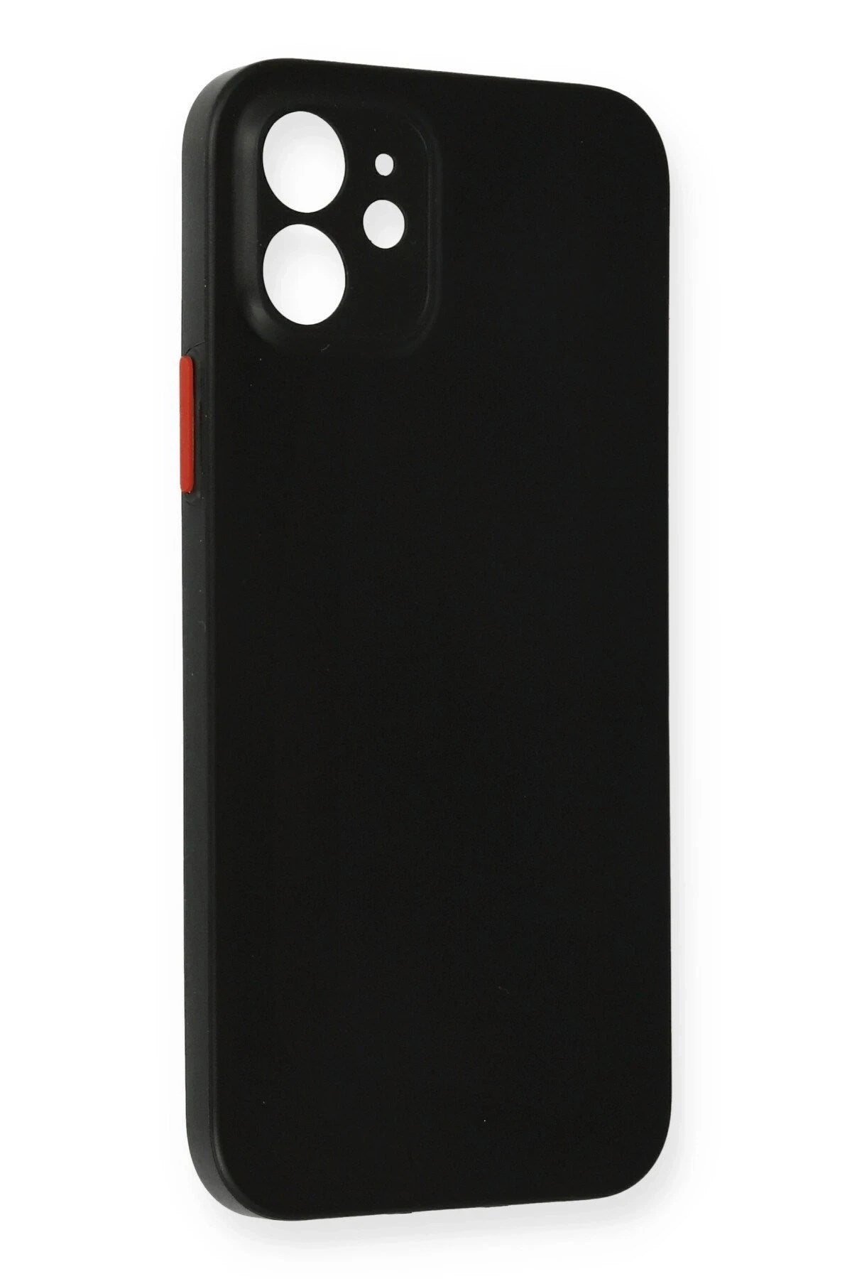 Mey İthalat® iPhone 12 Kılıf PP Ultra İnce Kapak - Siyah