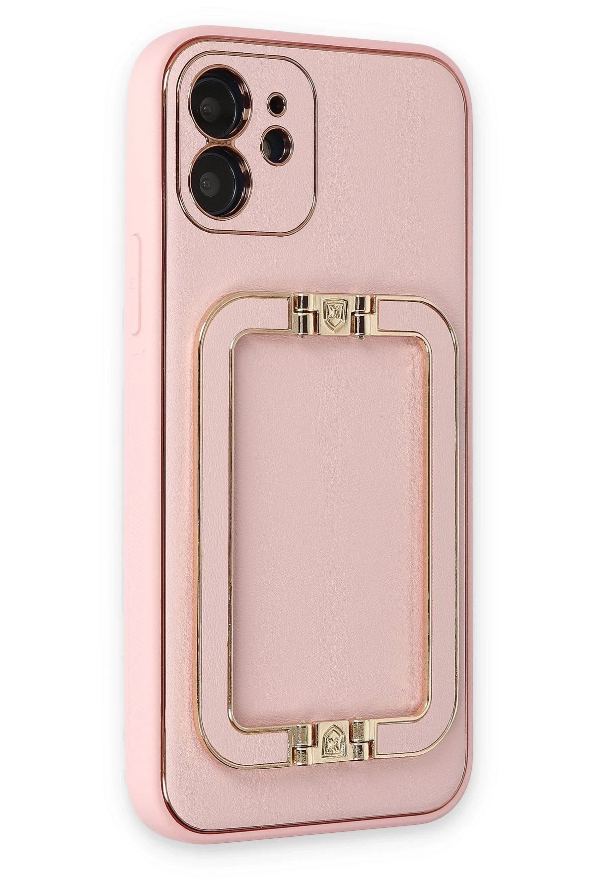 Mey İthalat® iPhone 12 Kılıf Coco Elit Kapak - Pembe