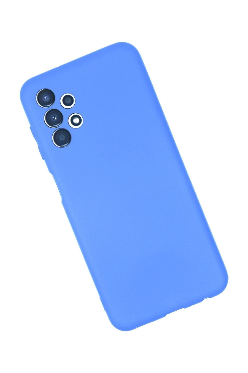 Mey İthalat® Samsung Galaxy A13 4G Kılıf First Silikon - Mavi