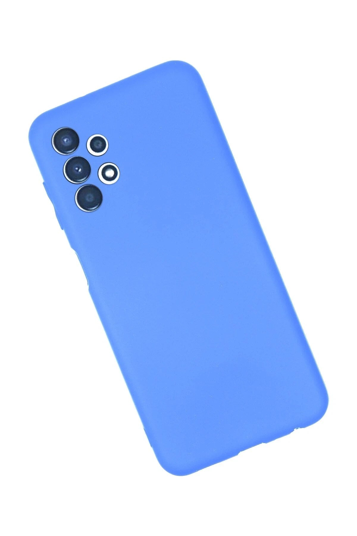 Mey İthalat® Samsung Galaxy A13 4G Kılıf First Silikon - Mavi