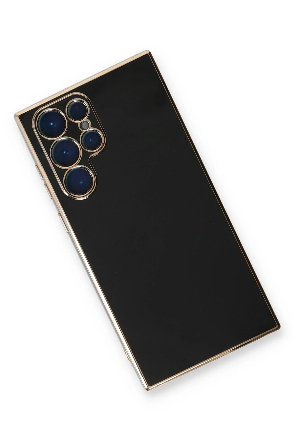 Mey İthalat® Samsung Galaxy S22 Ultra Kılıf Volet Silikon - Siyah