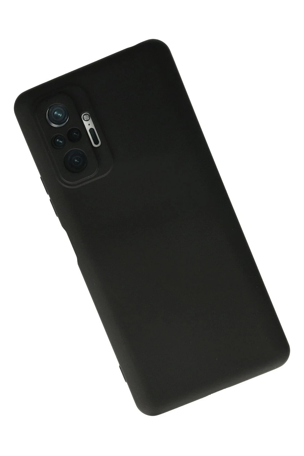 Mey İthalat® Redmi Note 10 Pro Kılıf Nano içi Kadife Silikon - Siyah