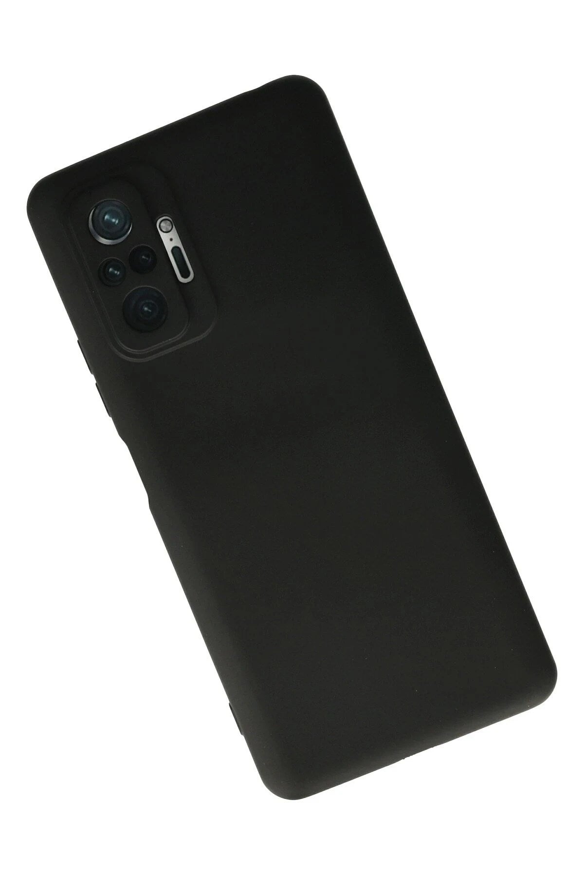 Mey İthalat® Redmi Note 10 Pro Kılıf Nano içi Kadife Silikon - Siyah