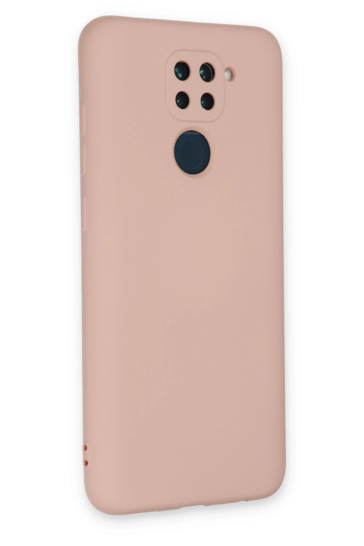Mey İthalat® Redmi Note 9 Kılıf Nano içi Kadife Silikon - Pudra