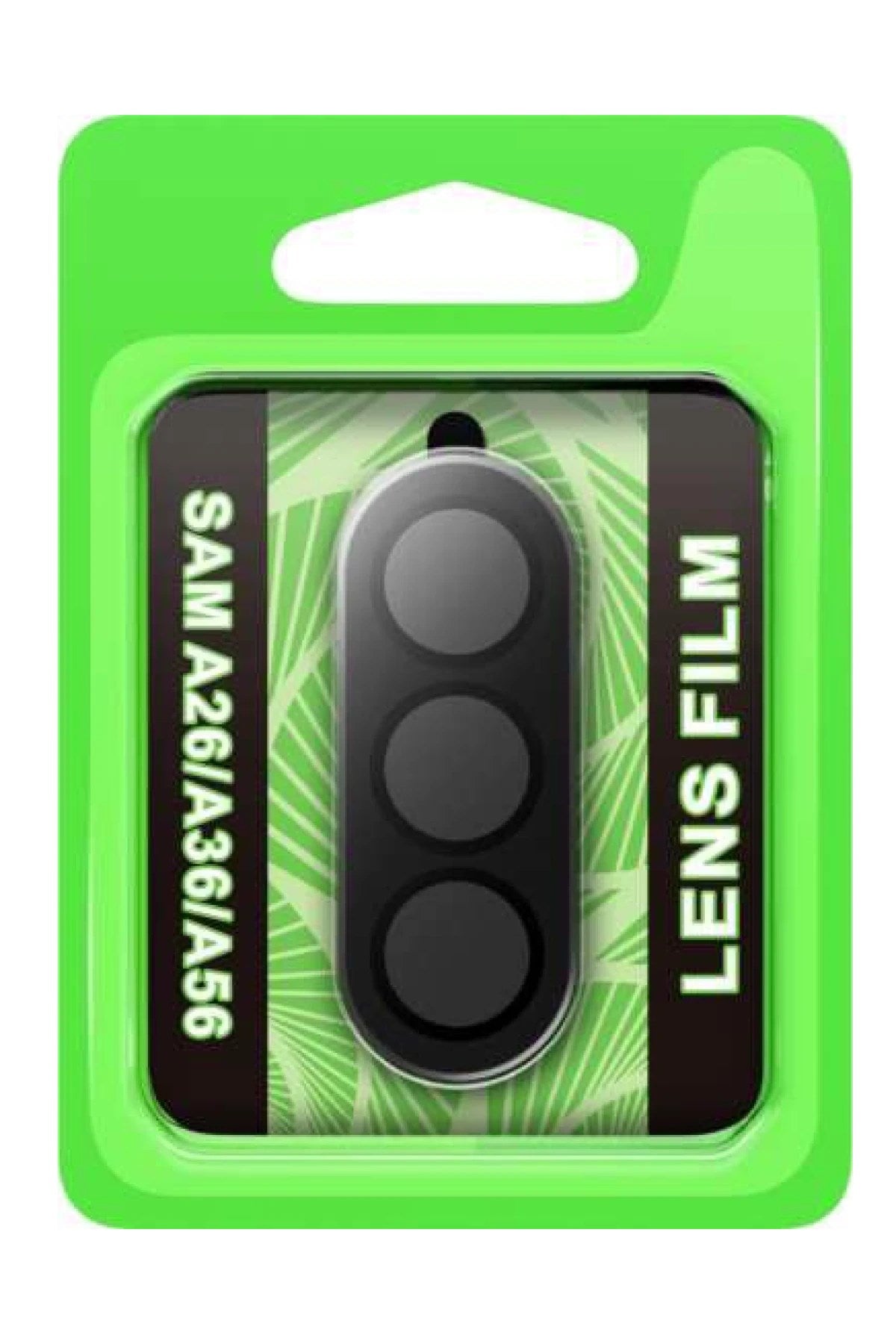 Mey İthalat® Samsung Galaxy A26 Raze Metal Kamera Lens - Siyah