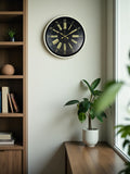 36 Cm Krem Dekoratif Duvar Saati
