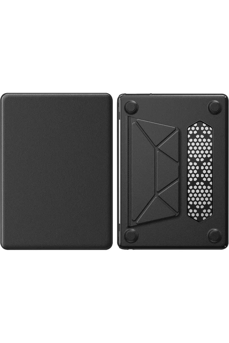 Mey İthalat® Macbook Air 15 2024 Macbook Deri Kapak - Siyah