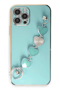 Mey İthalat® iPhone 12 Pro Kılıf Esila Silikon - Su Yeşili