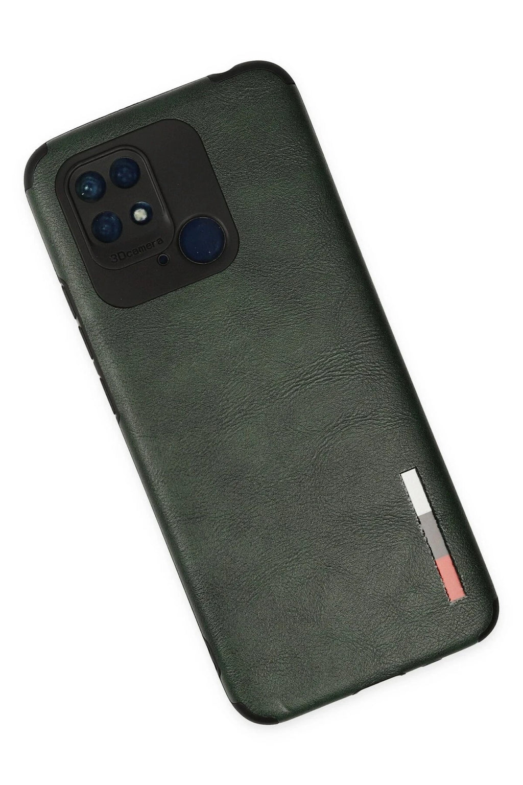 Mey İthalat® Redmi 10C Kılıf Loop Deri Silikon - Yeşil