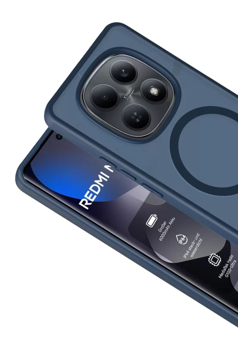 Mey İthalat® Redmi Note 15 Pro Plus 5G Jota Magsafe Kapak - Lacivert