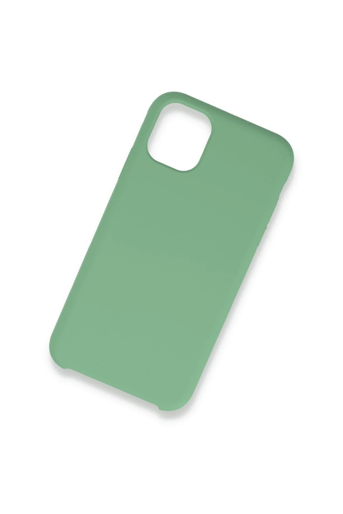 Mey İthalat® iPhone 12 Kılıf Lansman Legant Silikon - Yeşil