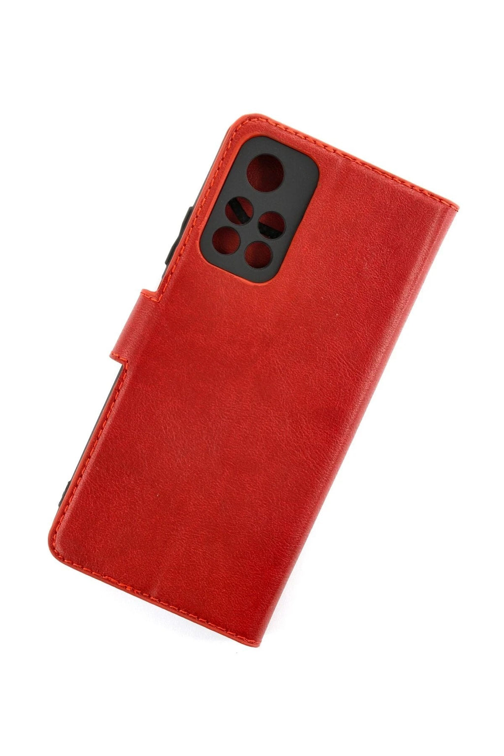 Mey İthalat® Redmi Note 11T Kılıf Trend S Plus Kapaklı Kılıf - Kırmızı