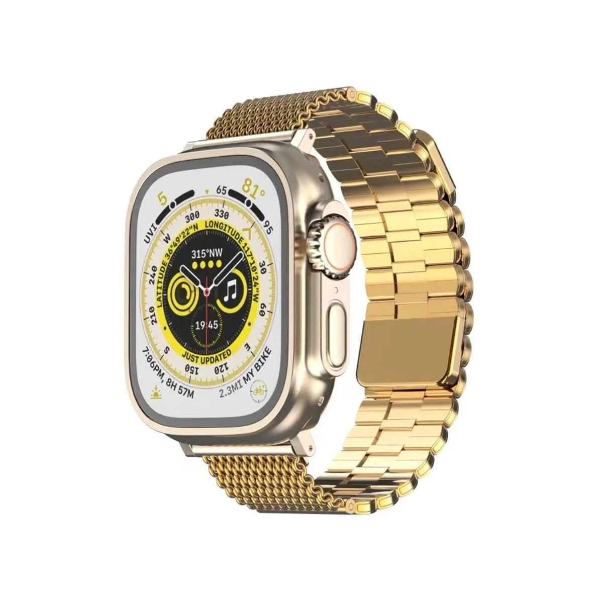 Mey İthalat® Watch 38mm Ascend Metal Kordon - Gold
