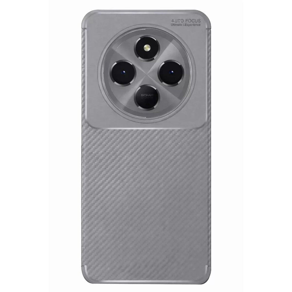 Mey İthalat® Redmi 14C Kılıf Auto Focus Karbon Kapak - Gri