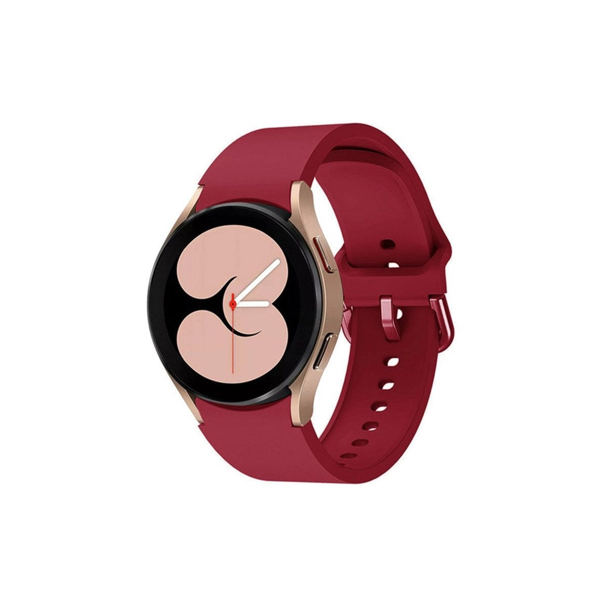 Mey İthalat® Samsung Galaxy Watch 4 Klasik Kordon - Mürdüm