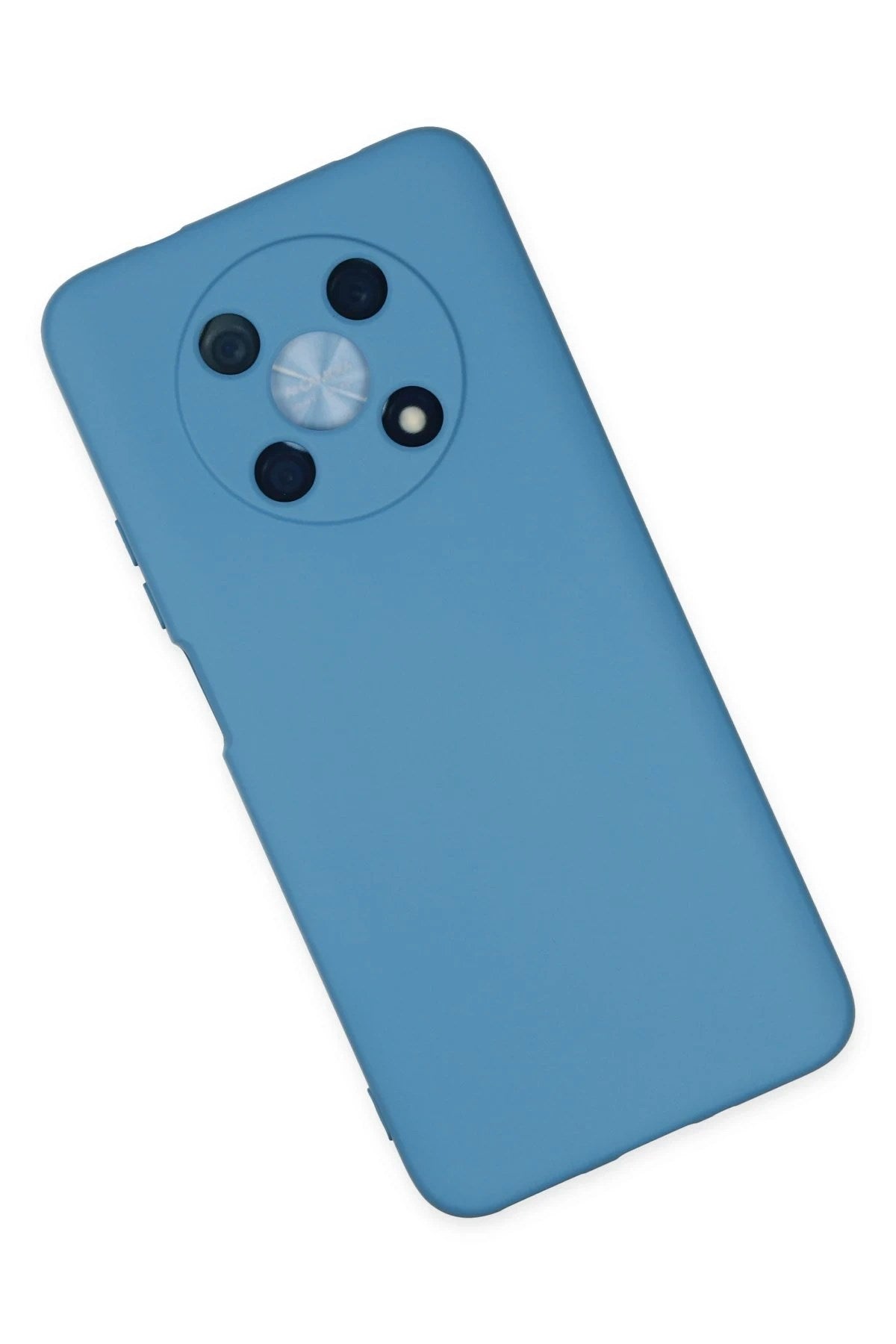 Mey İthalat® Huawei Nova Y90 Kılıf Nano içi Kadife Silikon - Mavi