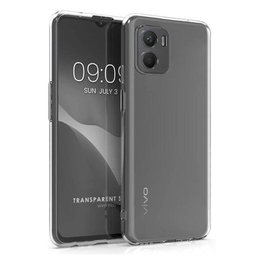 Mey İthalat® Vivo Y15S Kılıf Lüx Şeffaf Silikon