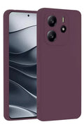Mey İthalat® Redmi Note 14 4G Kılıf First Silikon - Mürdüm
