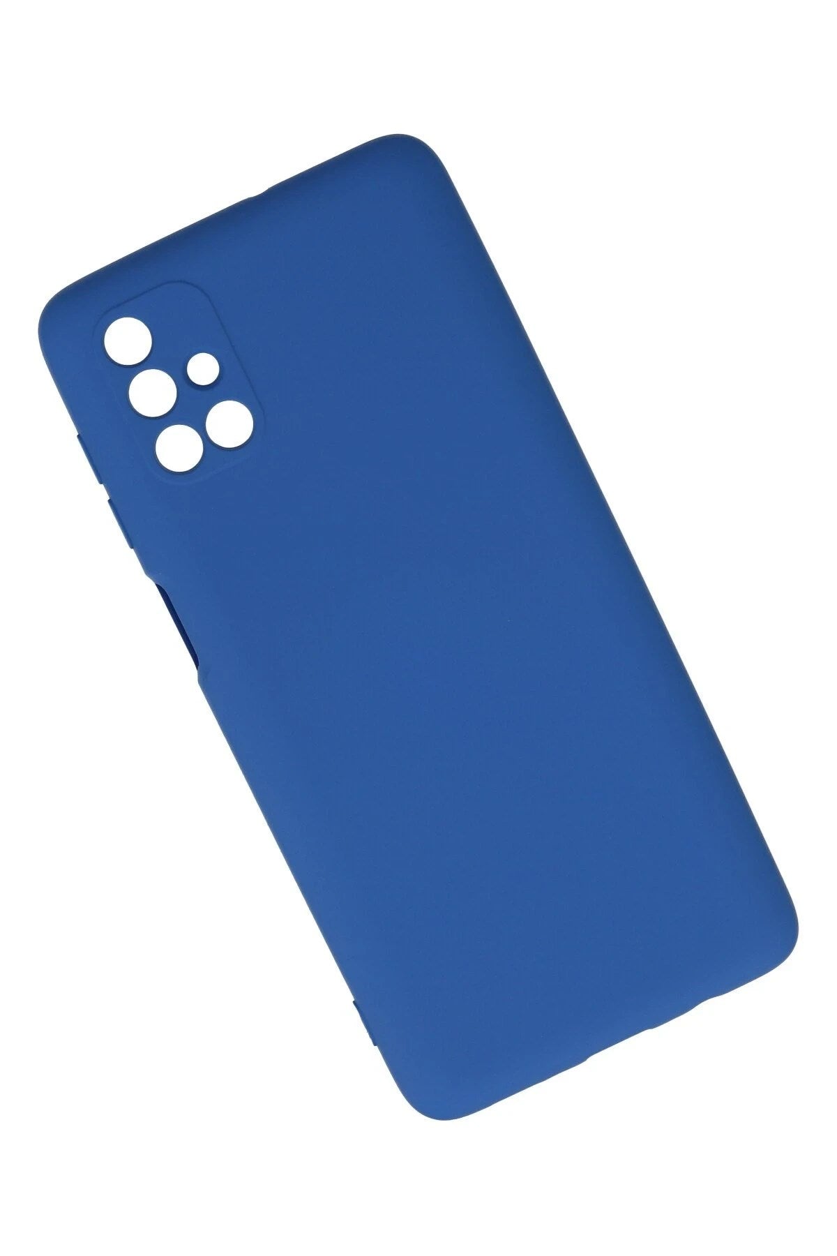 Mey İthalat® Samsung Galaxy M51 Kılıf Nano içi Kadife Silikon - Mavi
