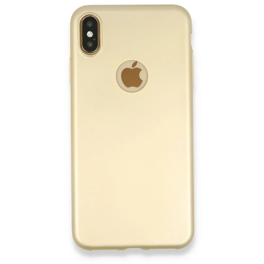 Mey İthalat® iPhone XS Max Kılıf First Silikon - Gold