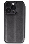 Mey İthalat® iPhone 16 Pro Kılıf Flip Cover - Siyah