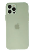 Mey İthalat® iPhone 12 Pro Max Kılıf Puma Silikon - Açık Yeşil