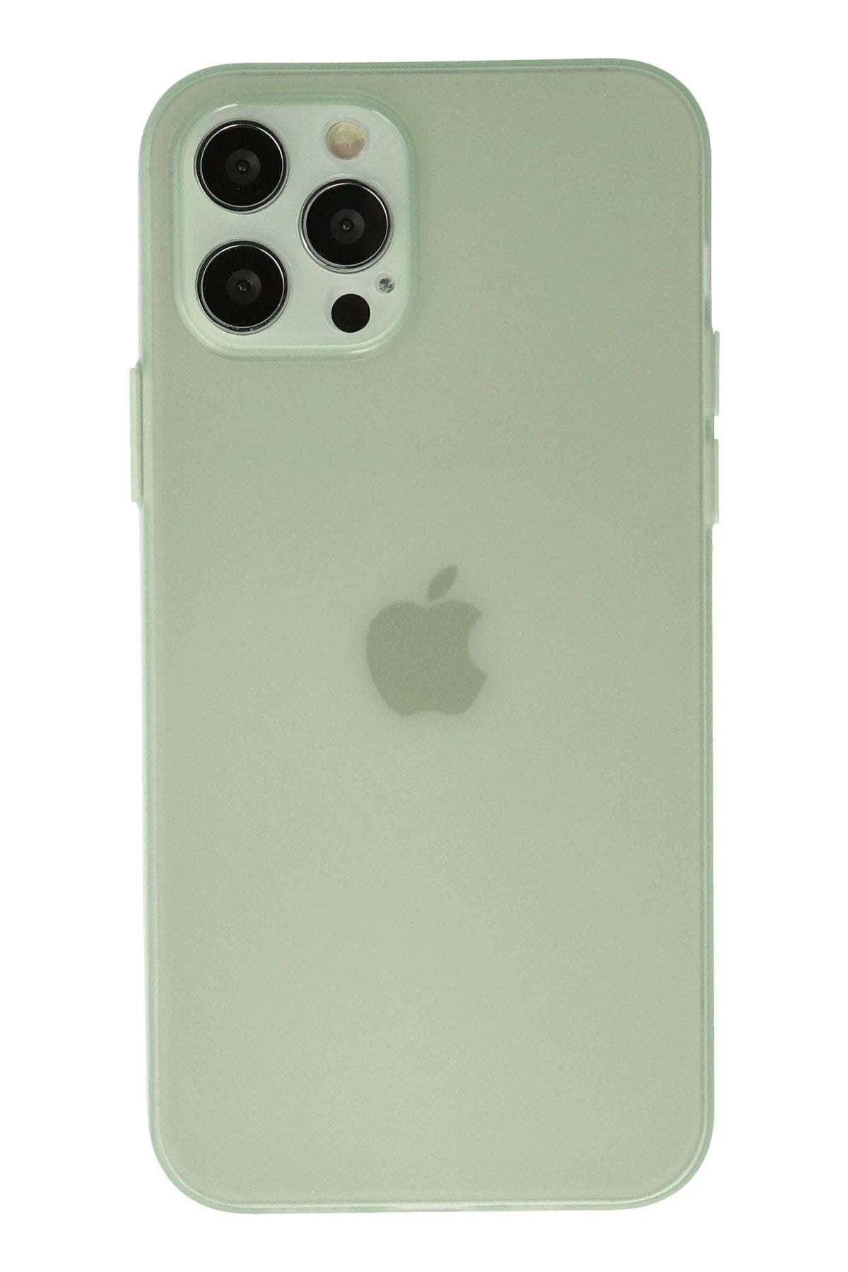Mey İthalat® iPhone 12 Pro Max Kılıf Puma Silikon - Açık Yeşil