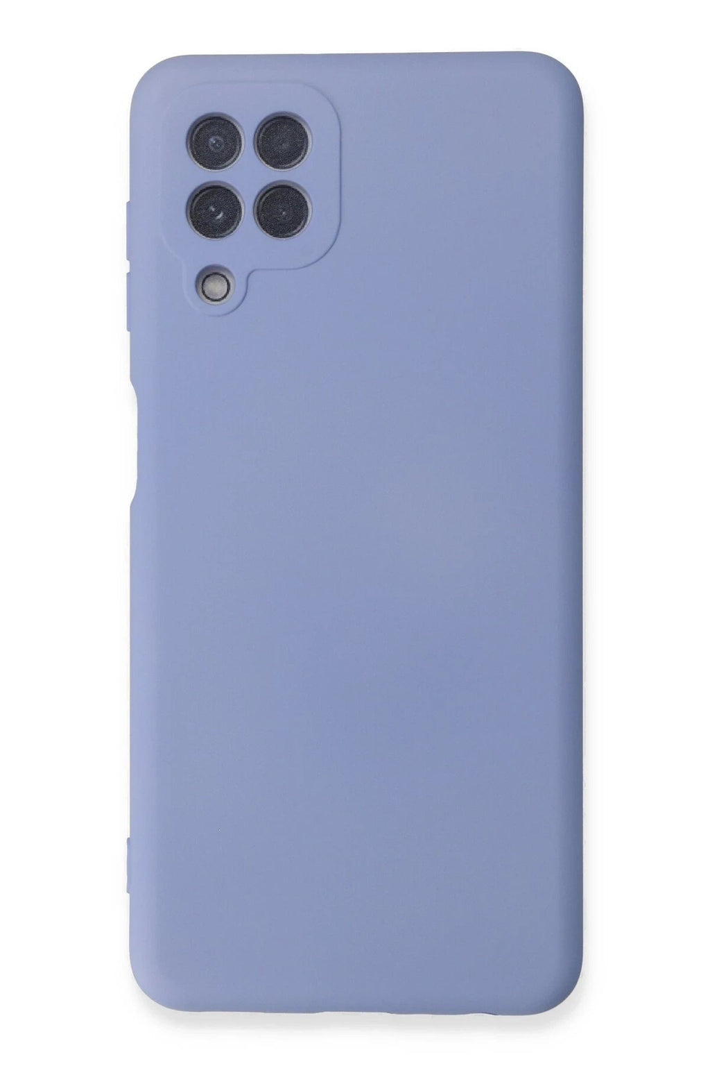 Mey İthalat® Samsung Galaxy A22 Kılıf Nano içi Kadife Silikon - Lila