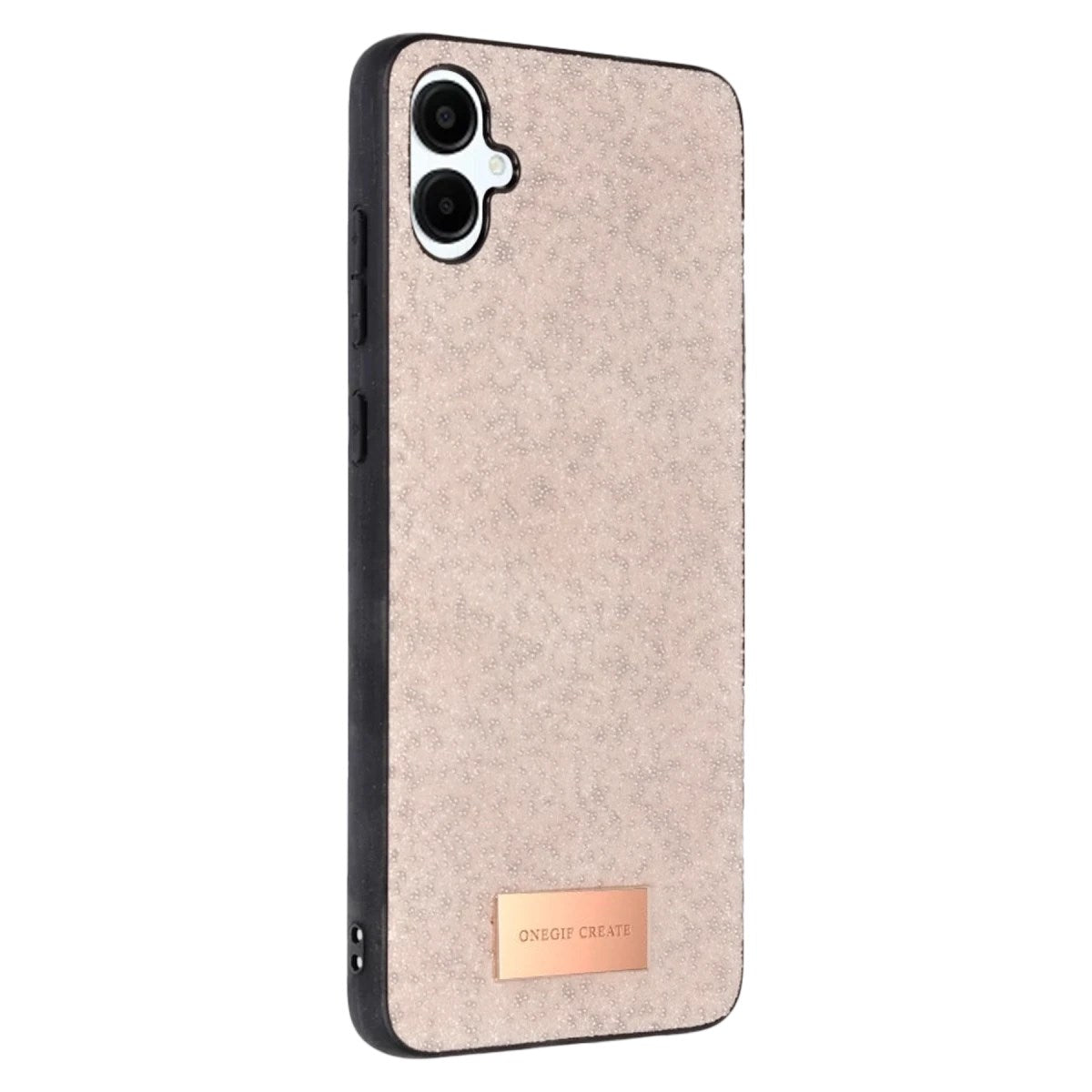 Mey İthalat® Samsung Galaxy A06 Bright Simli Kapak - Pembe