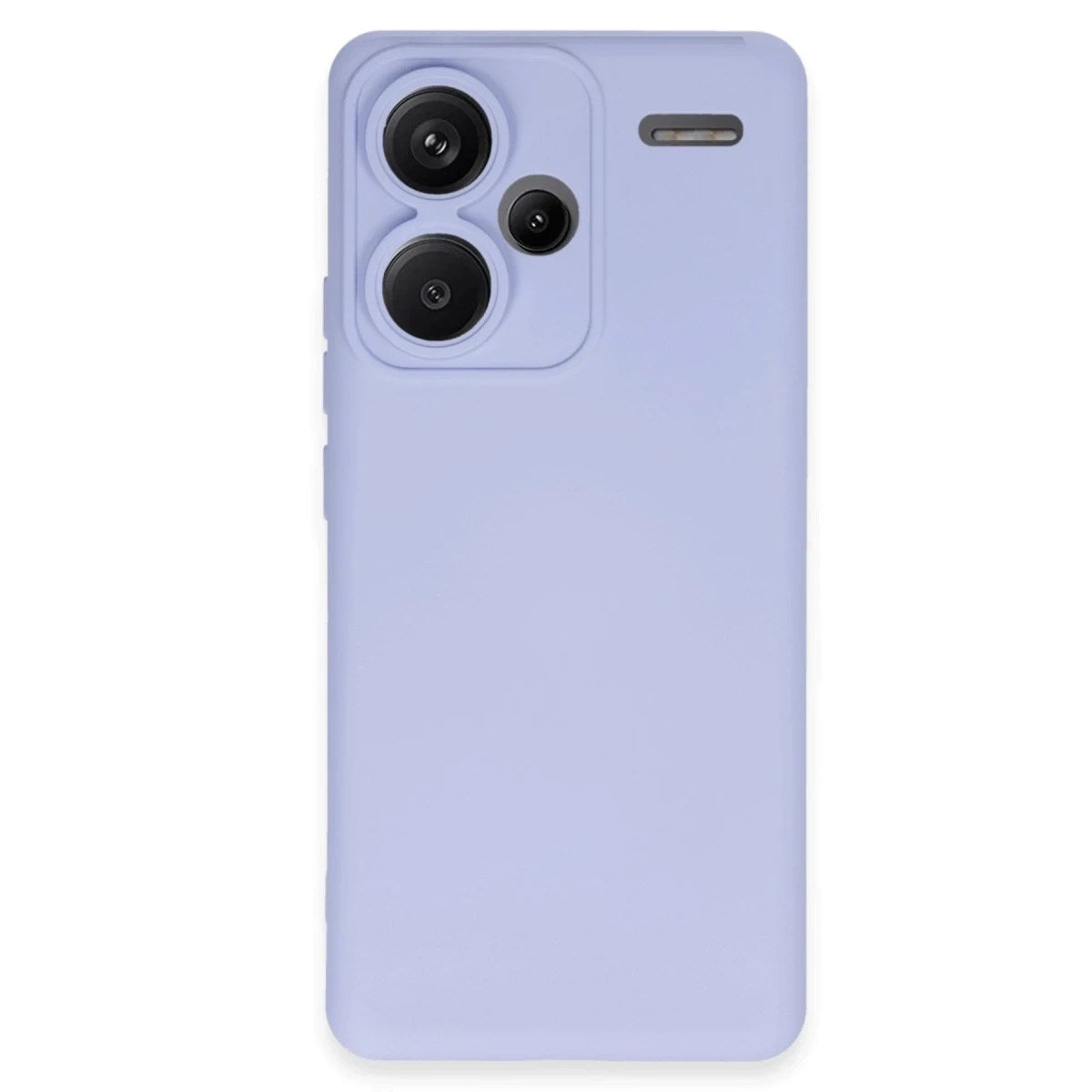 Mey İthalat® Redmi Note 13 Pro Plus Kılıf Nano içi Kadife Silikon - Lila