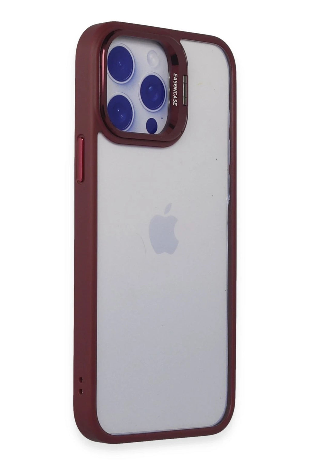 Mey İthalat® iPhone 14 Pro Kılıf Roblox Lens Standlı Kapak - Bordo