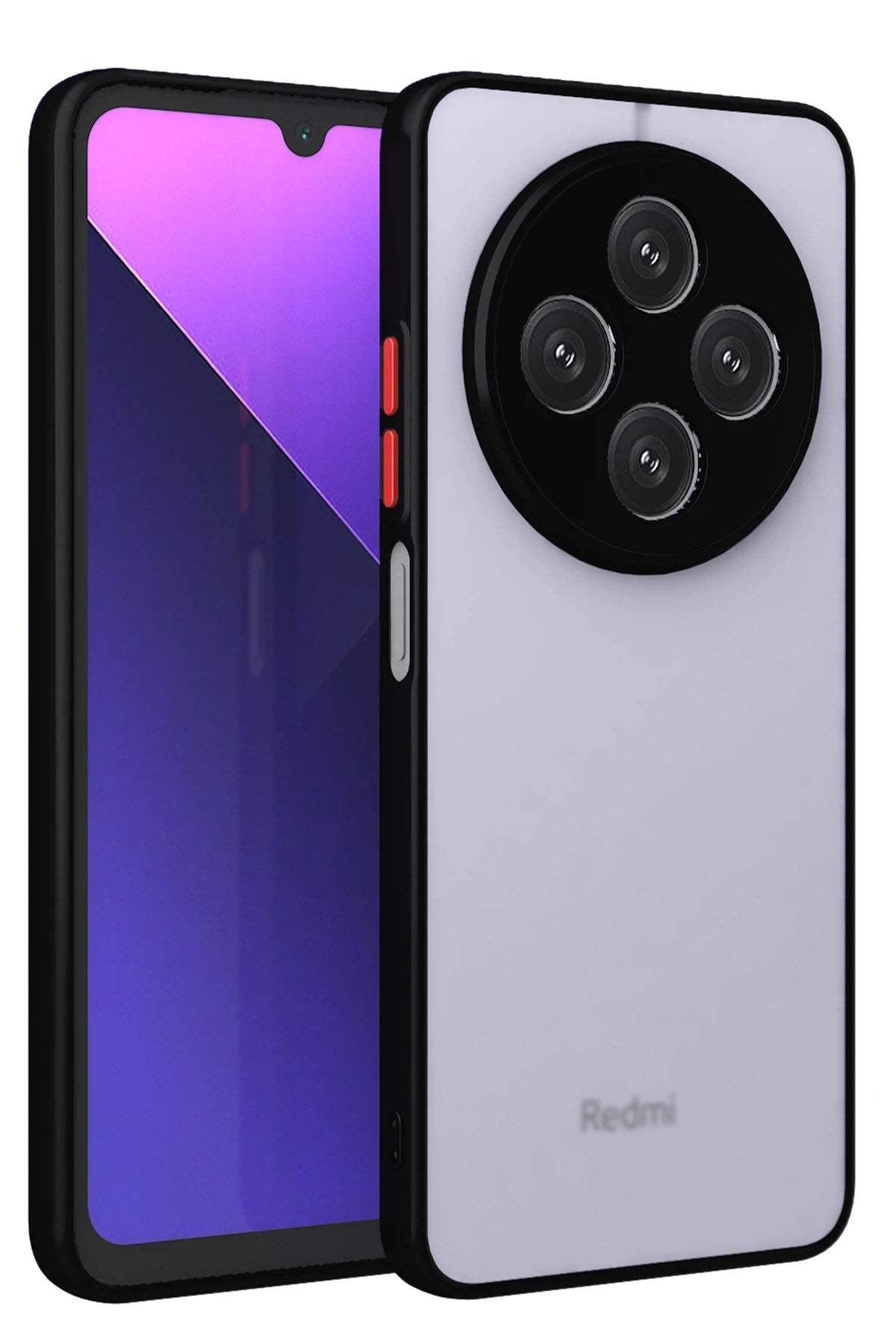 Mey İthalat® Redmi 14C Kılıf Montreal Silikon Kapak - Siyah