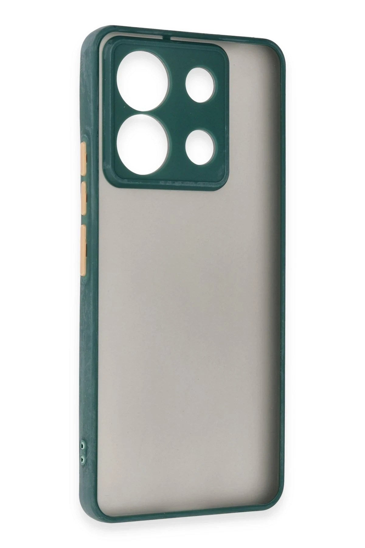 Mey İthalat® Redmi Note 13 5G Kılıf Montreal Silikon Kapak - Yeşil