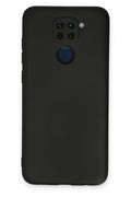 Mey İthalat® Redmi Note 9 Kılıf Nano içi Kadife Silikon - Siyah