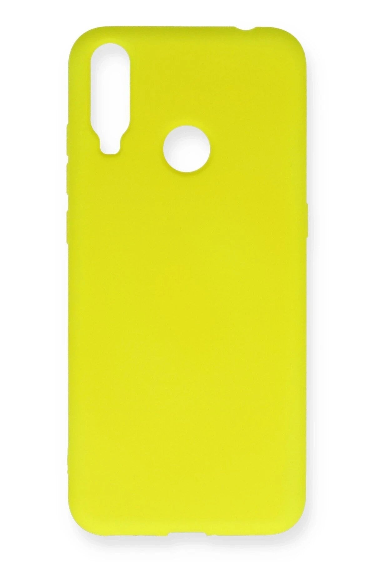 Mey İthalat® General Mobile GM 10 Kılıf Nano içi Kadife Silikon - Sarı