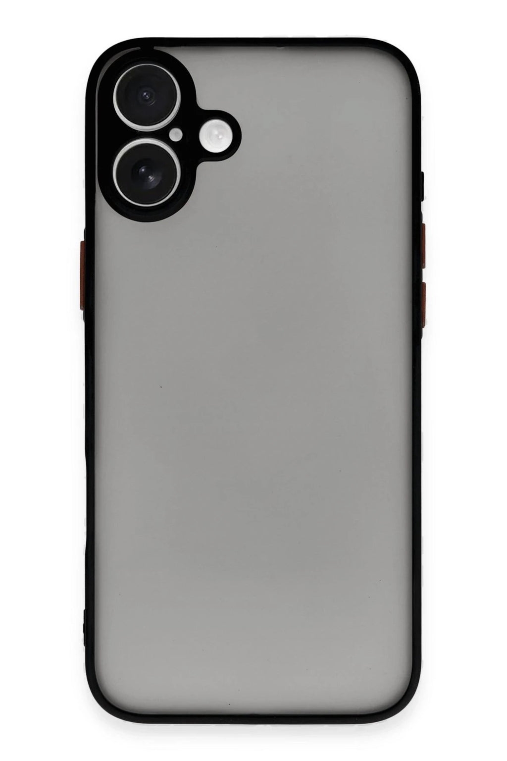 Mey İthalat® iPhone 16 Kılıf Montreal Silikon Kapak - Siyah