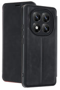 Mey İthalat® Redmi Note 14 Pro 5G Kılıf Flip Cover - Siyah