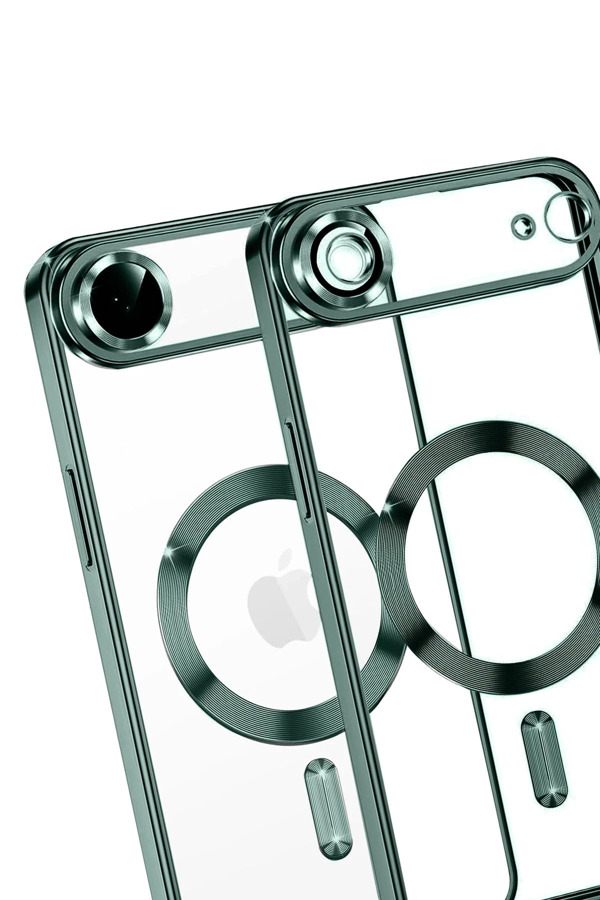 Mey İthalat® iPhone 17 Air Kross Magneticsafe Kapak - Koyu Yeşil