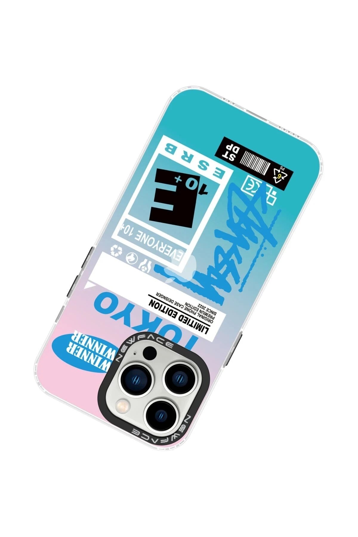 Mey İthalat® iPhone 14 Pro Kılıf Estoril Desenli Kapak - Estoril - 1
