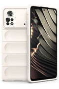 Mey İthalat® Poco X4 Pro 5G Kılıf Optimum Silikon - Krem