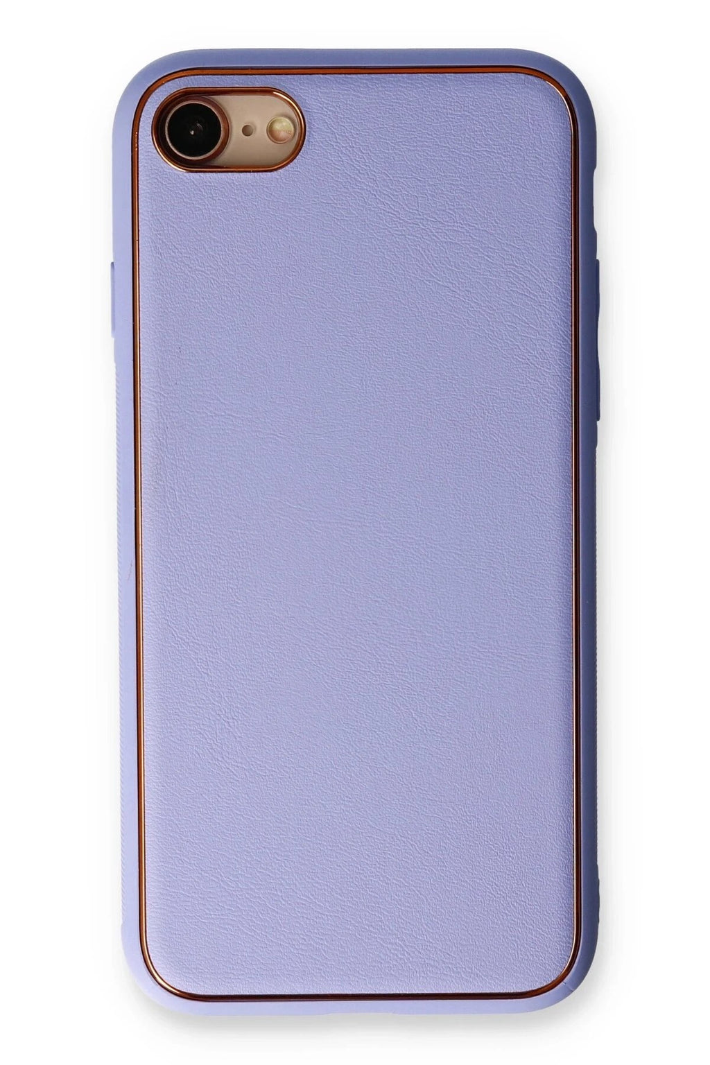 Mey İthalat® iPhone 7 Kılıf Coco Deri Silikon Kapak - Açık Lila